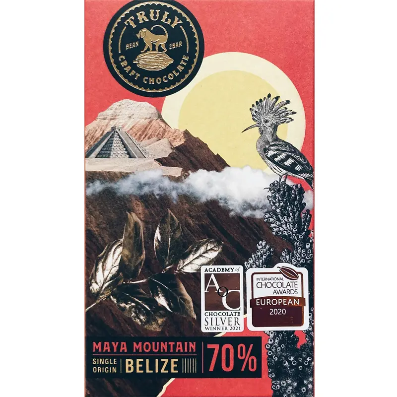 Belize Maya Mountain Schokolade von Truly aus München