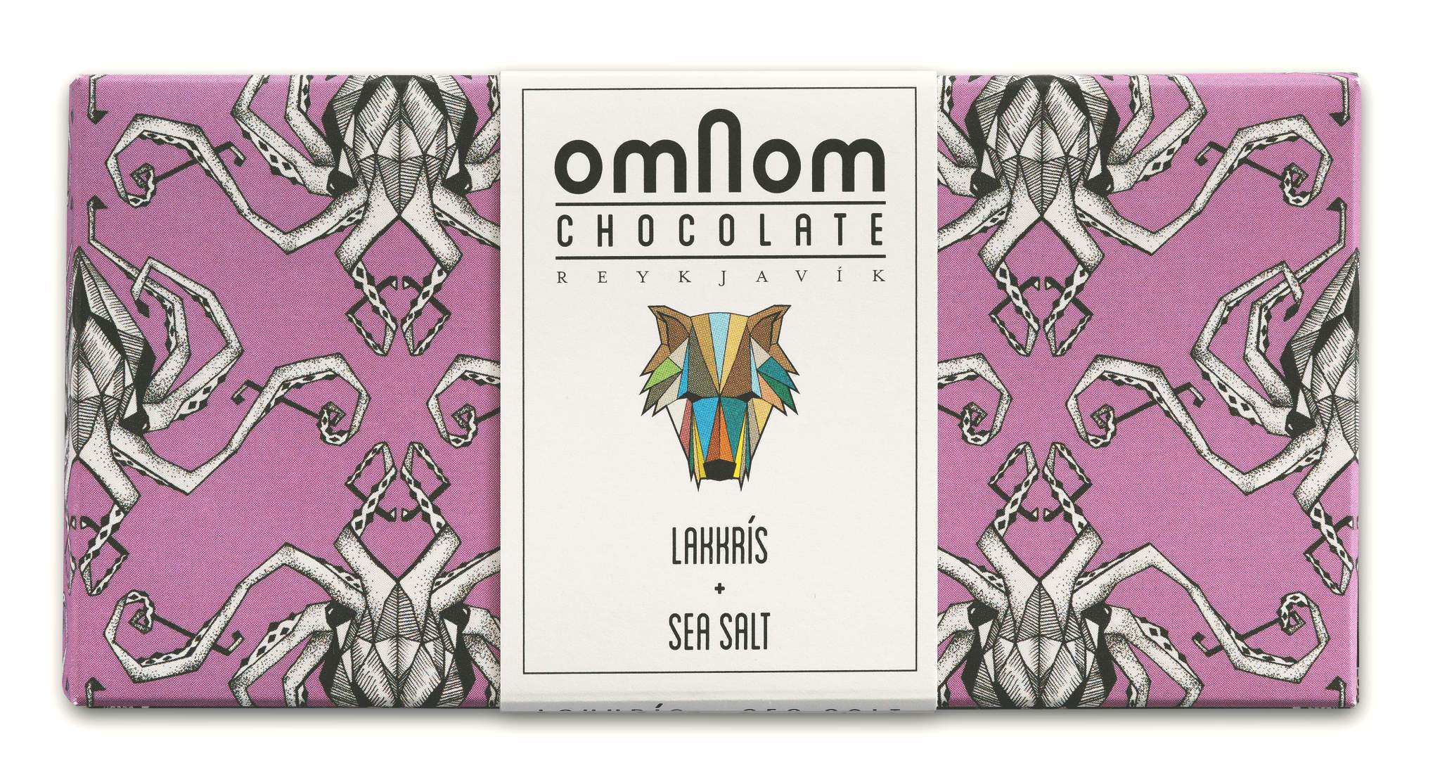 OMNOM Chocolate | Weiße Schokolade »Lakkrís & Sea Salt«