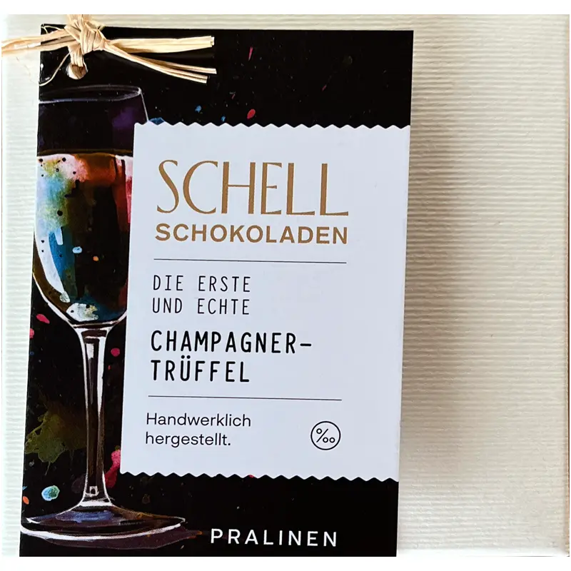 Beste Champagnertrüffel von Schell Schokoladen