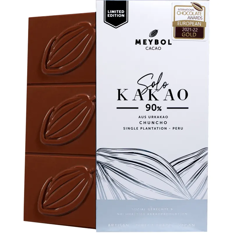 Urkakao Chuncho beste Prämierte Schokolade von Meybol peru
