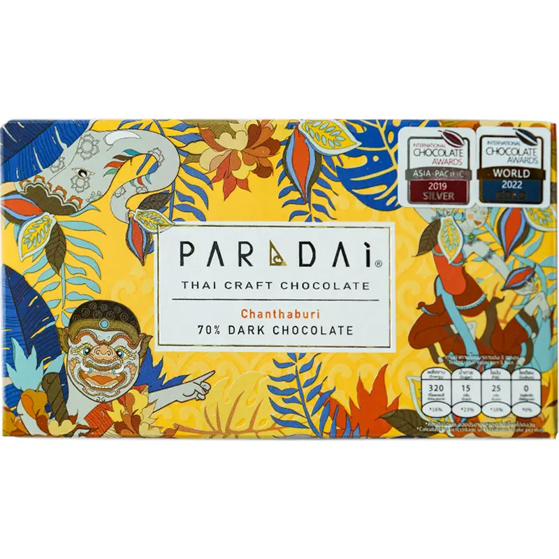 Thailand Schokolade Chanthaburi von Paradai prämiert