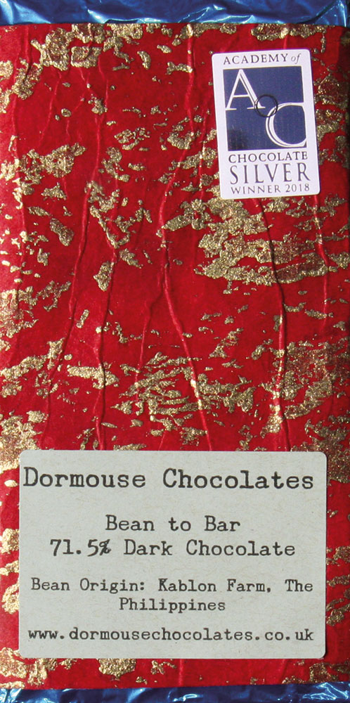 DORMOUSE Chocolates | Schokolade »Philippines Kablon Farm« 71,5%