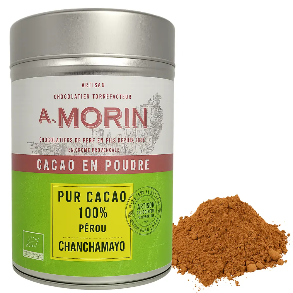 Prämiertes Kakaopulver Chancchamayo Peru von A. Morin Frankreich