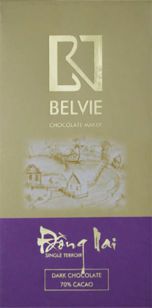 BELVIE | Dunkle Schokolade »Dong Nai - Vietnam« 70% 