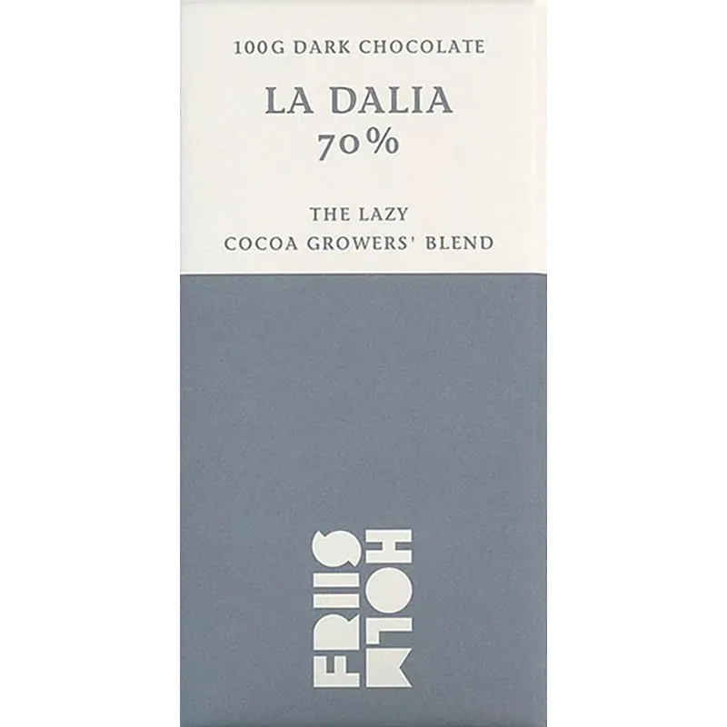 FRIIS-HOLM | Dunkle Schokolade »La Dalia« Nicaragua 70% | 100g Friis Holm Dunkle Schokolade La Dalia Nicaragua 70% Kakaogehalt