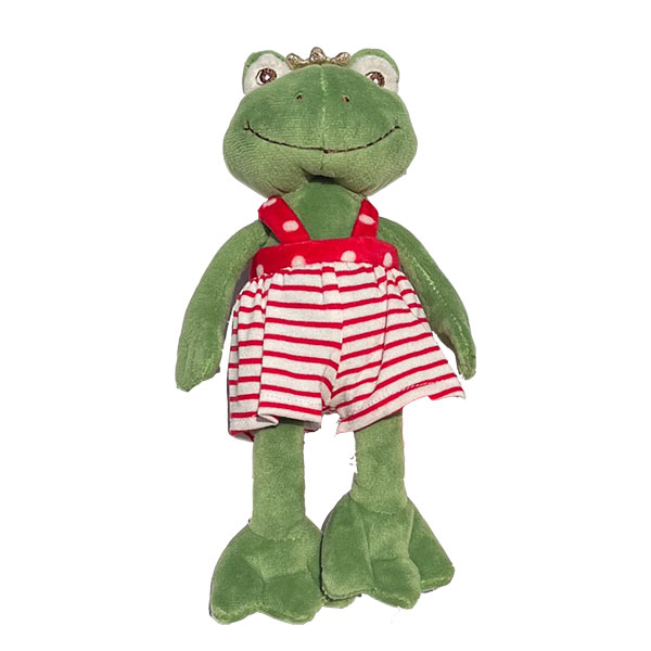 BUKOWSKI Design | Plüschtier »Frosch Baby Prince« Froschkönig in gestreifter Hose | 20 cm BUKOWSKI Design | Plüschtier »Frosch Baby Prince« Froschkönig in gestreifter Hose | 20 cm