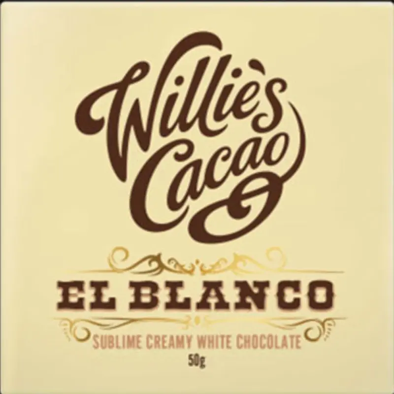 WILLIE's Cacao | Weiße Schokolade »El Blanco« 36% | 50g Weiße Schokolade von Willies