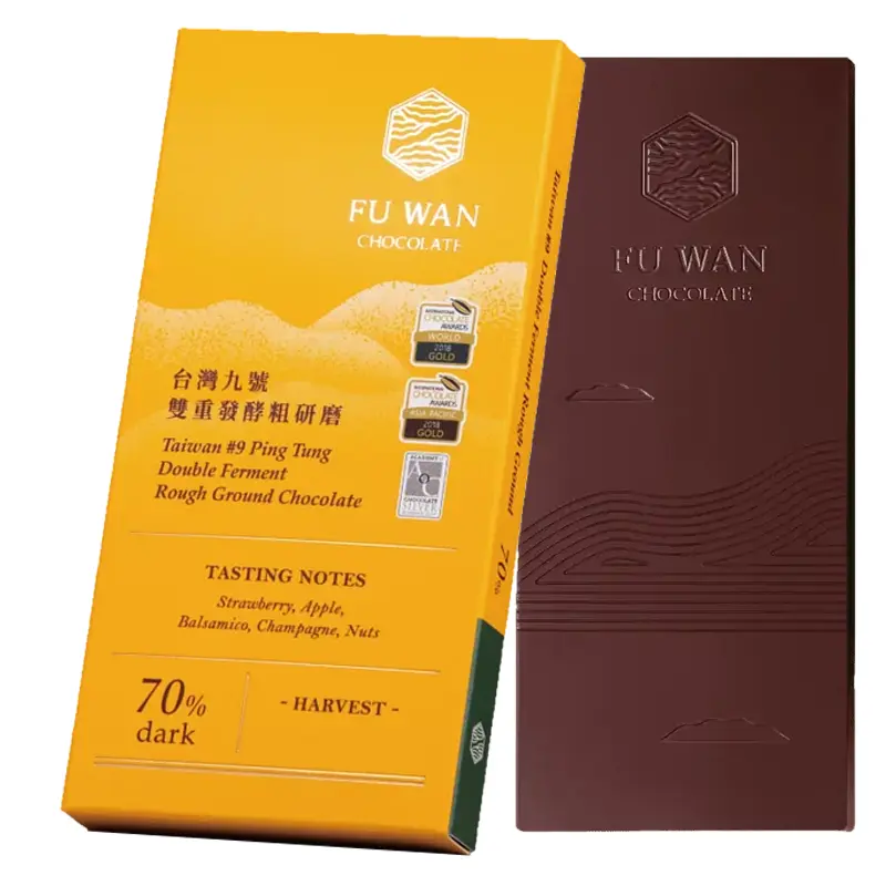 Prämierte Schokolade von Fu Wan Taiwan