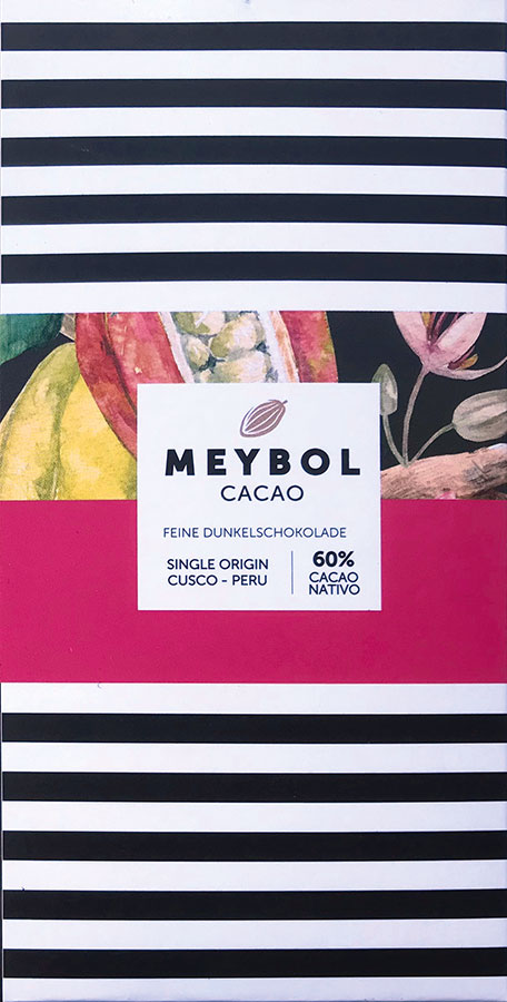 MEYBOL Cacao | Dunkle Schokolade »Cusco Peru« 60% | MHD 23.03.2022
