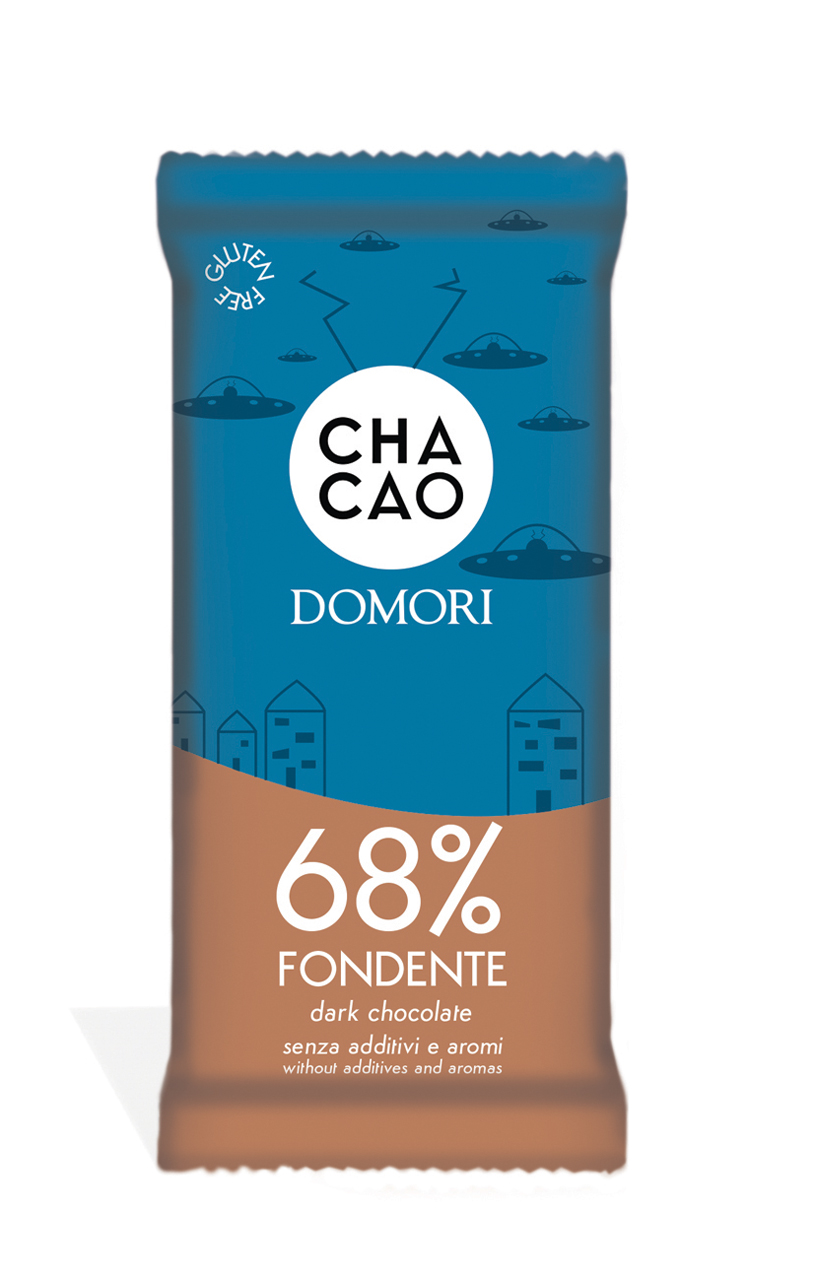 CHACAO by Domori | Dunkle Schokolade »Fondente« 68% | 50g