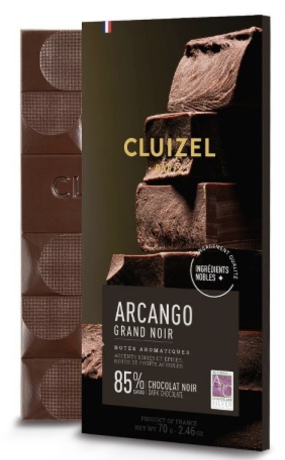 MICHEL CLUIZEL | Dunkle Schokolade »Arcango Grand Noir« 85% | 70g