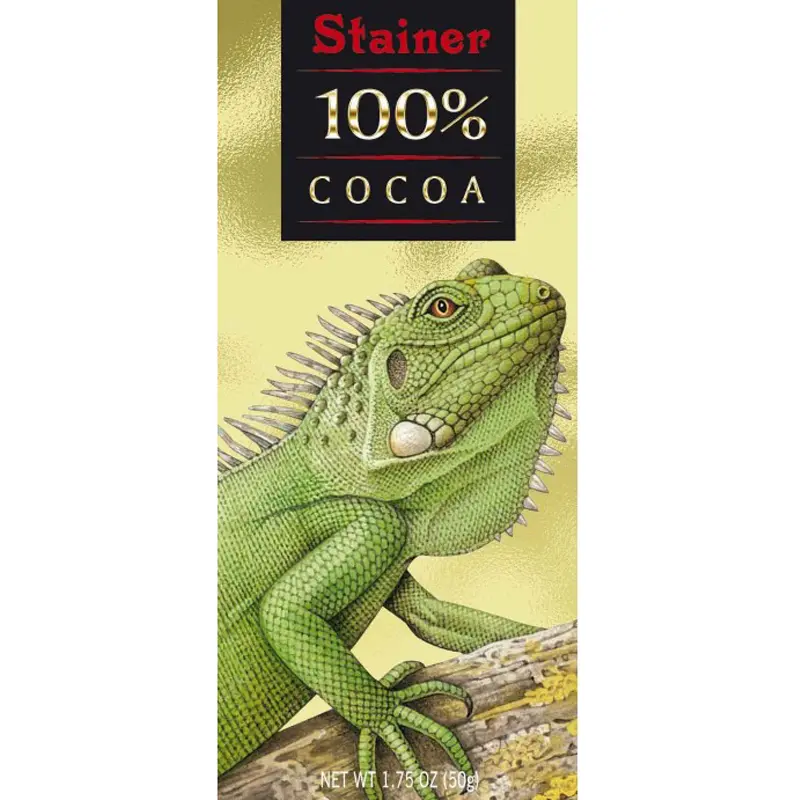 Stainer Italienische Schokolade mit 100% Kakaomasse