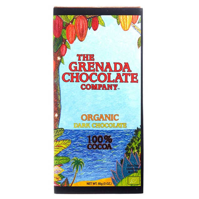 cacao-hunters-82-schokoladeunZjRUmYo7nU0 GRENADA Chocolate Company | Schokoladen »Grenada« Kakaomasse 100% | 85g