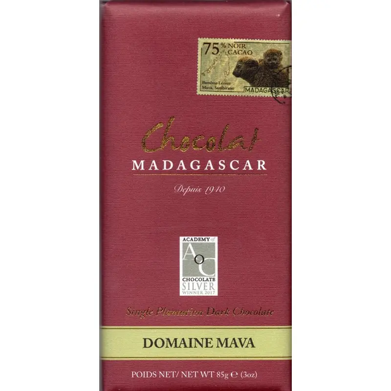 Domaine Mava Schokolade von Chocolate Madagascar  Single Origin