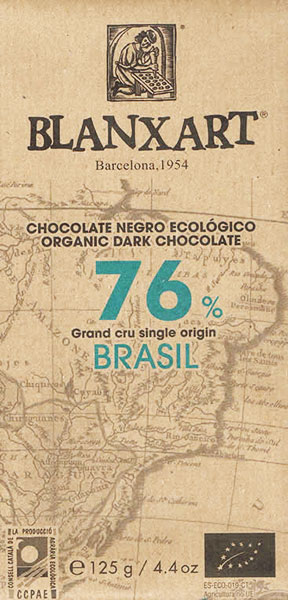 Dunkle Bio-Schokolade Brasil von Blanxart