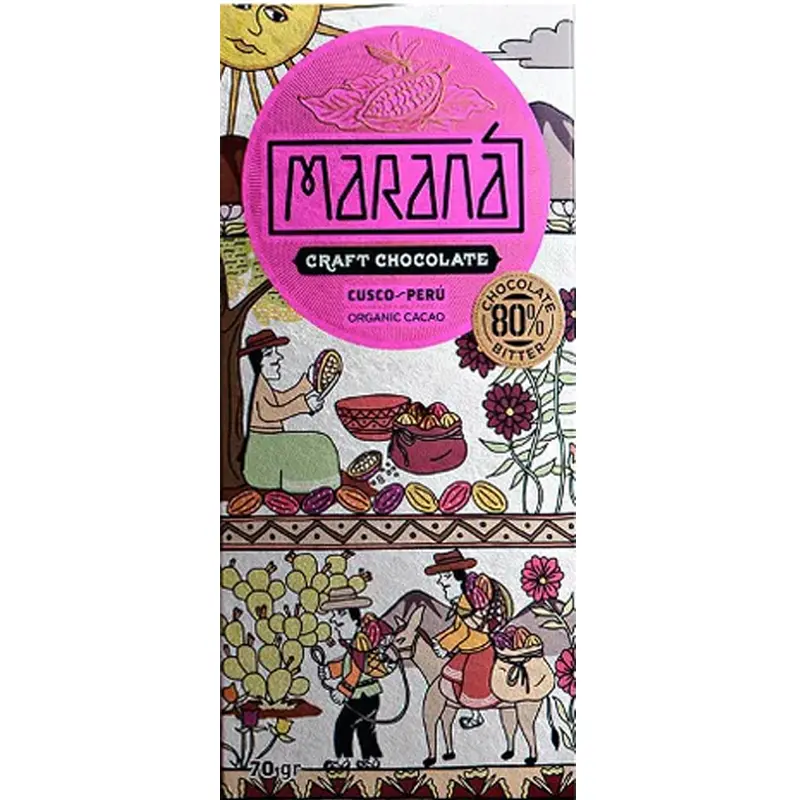 Marana 80% schokolade Cusco