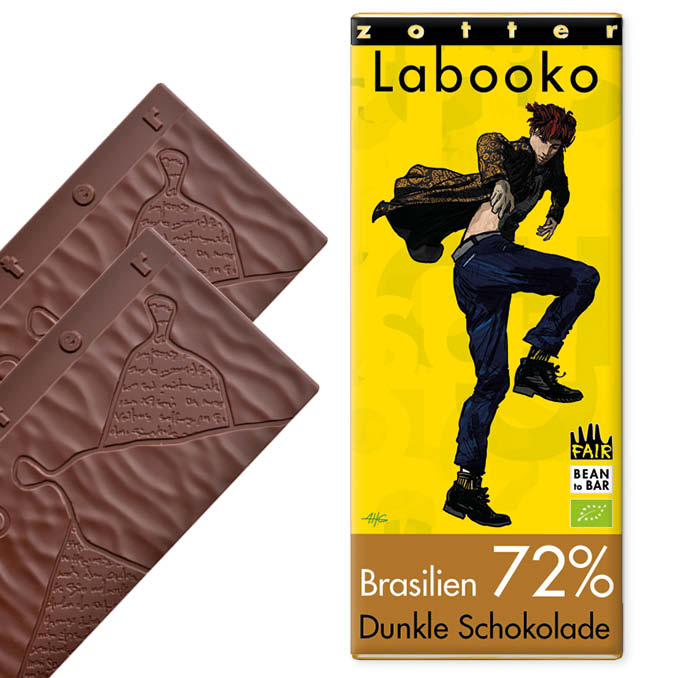 ZOTTER | »Labooko« Schokolade Brasilien 72% | BIO