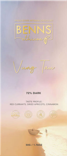 BENNS | Dunkle Schokolade »Vung Tau - Vietnam« 72%