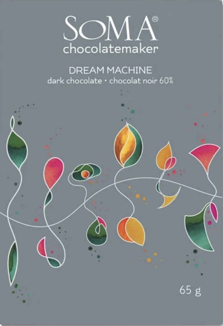 SOMA Chocolates | Dunkle Schokolade »Dream Machine« 60%