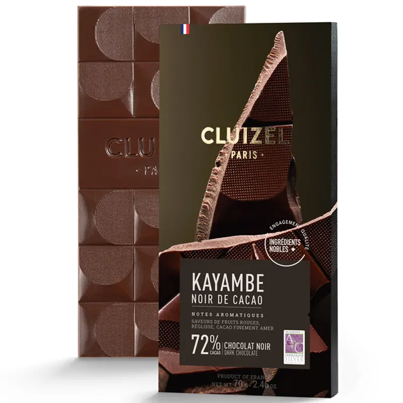 MICHEL CLUIZEL | Dunkle Schokolade »Kayambe Noir« 72% Dunkle Schokolade Kayambe Noir von Michel Cluizel Frankreich