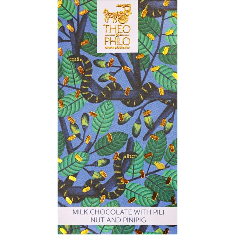 PILI NUT & PINIPIG Schokolade von Theo und Philo Pilippinen