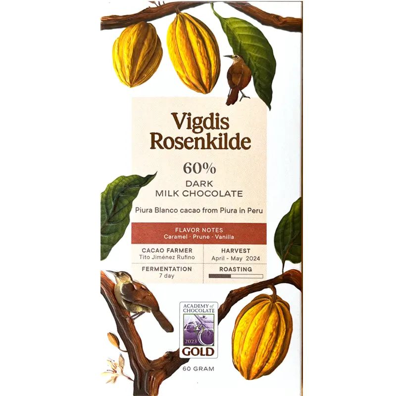 Dunkle Milchschokolade von Vigdis Rosenkilde Norwegen Prämiert