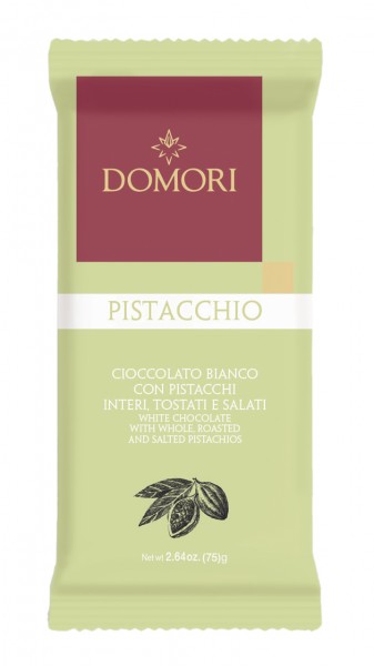 DOMORI | Weiße Schokolade & Pistazien »Pistacchio« | 75g