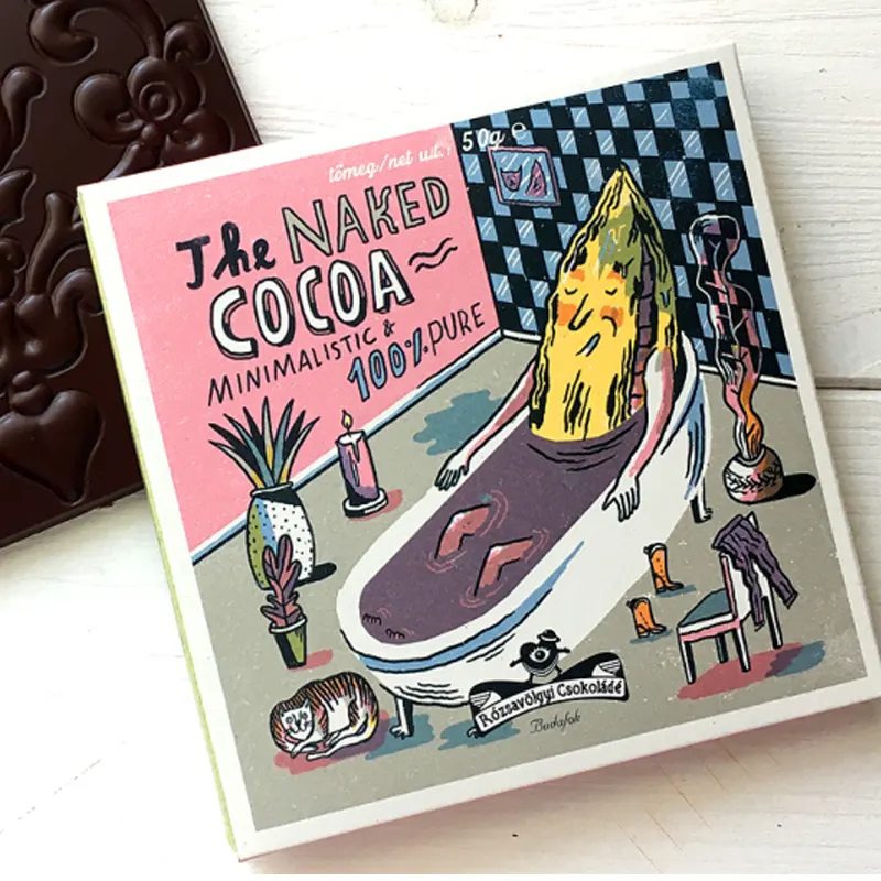 100% kakaomasse von Rözsavolgyi Schokoladen