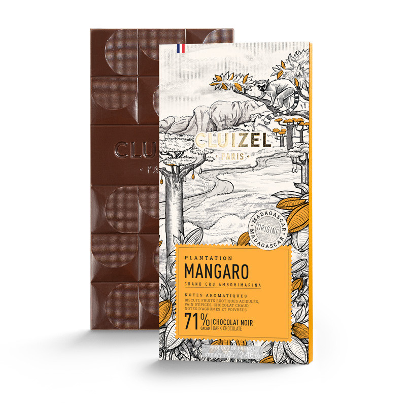 MICHEL CLUIZEL | Dunkle Schokolade »Plantation Mangaro« 71%