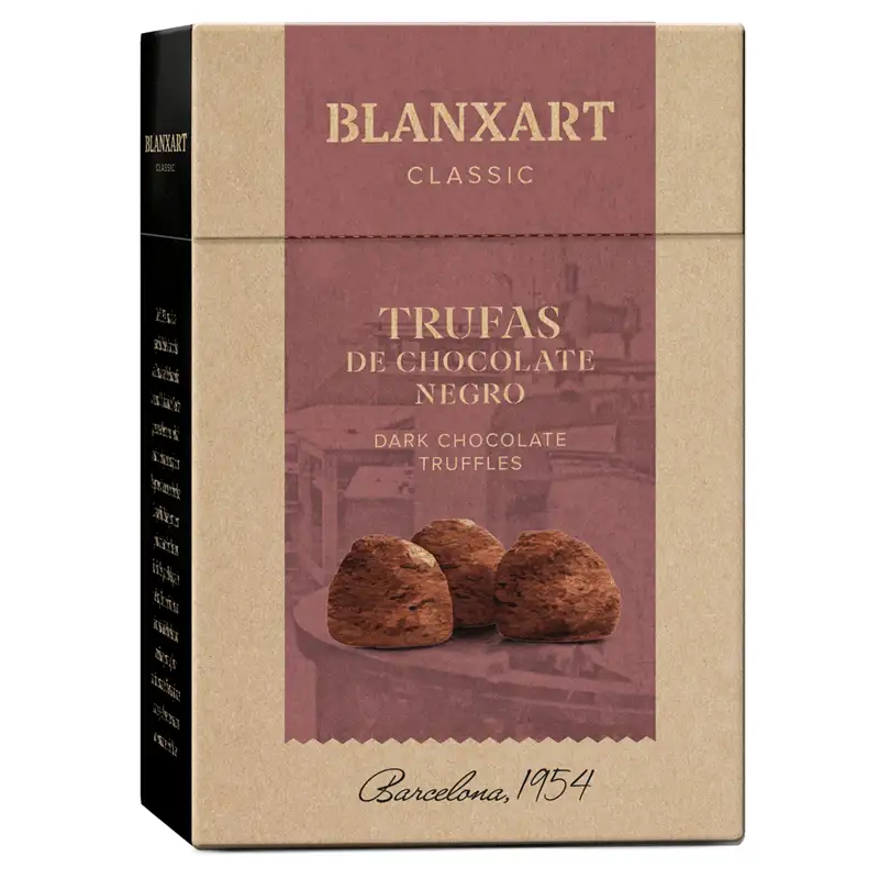 BLANXART | Schokoladentrüffel »Trufas de chocolate« 100g Schokoladentrüffel von Blanxart Spanien