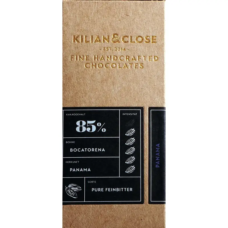 85% Schokolade Panama kakao 85% von Kilian & Close