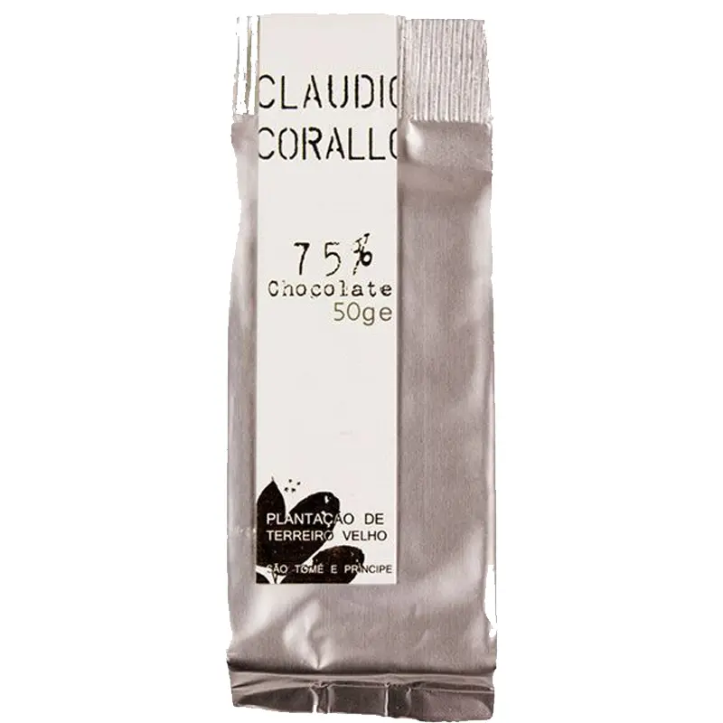 Claudio Corallo Schokolade mit 75% kakao