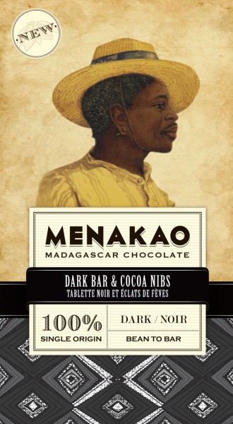 MENAKAO Schokoladen | Dunkle »Kakao & Nibs« 100%