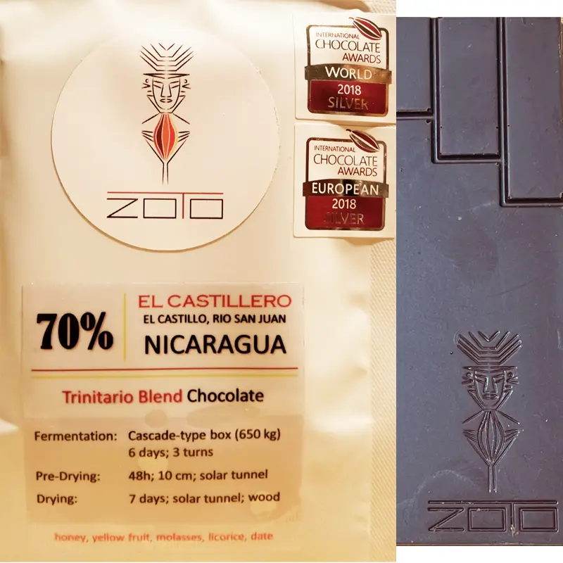 Nicargua Schokolade von Zoto