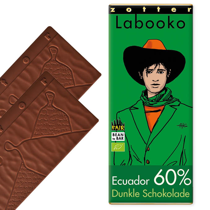 ZOTTER | »Labooko« Schokolade Ecuador 60% | BIO