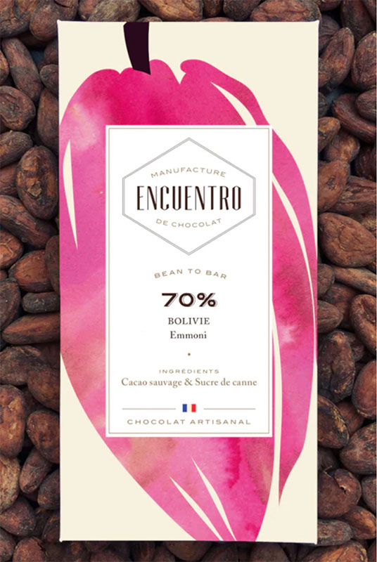 ENCUENTRO | Dunkle Schokolade »Bolivie Emmoni« 70% | 75g MHD 01.10.2023