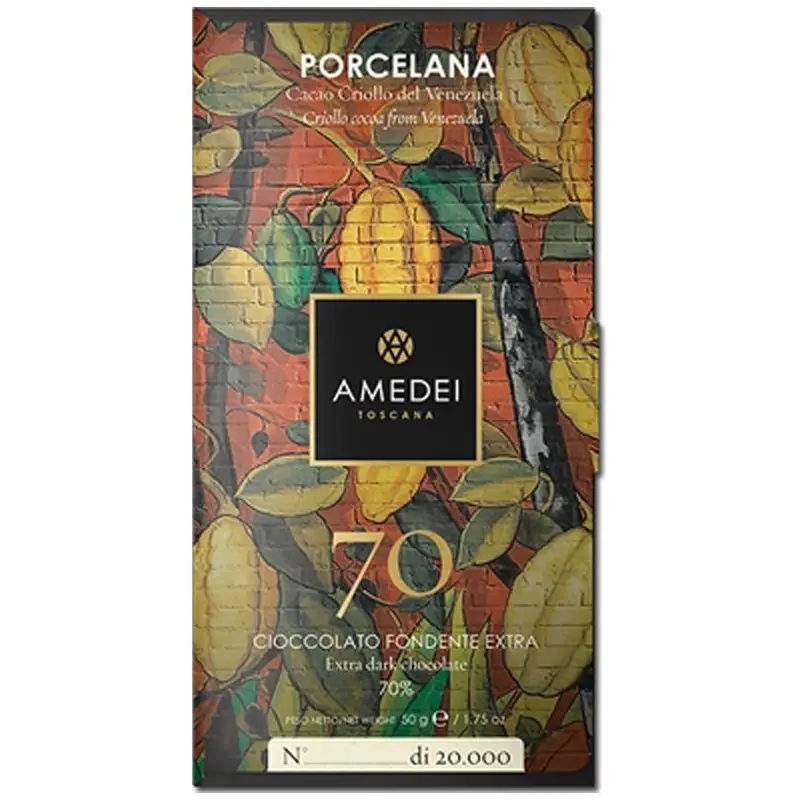 AMEDEI | Dunkle Schokolade »Porcelana« 70% Italienische Schokolade Porcelana von Amedei