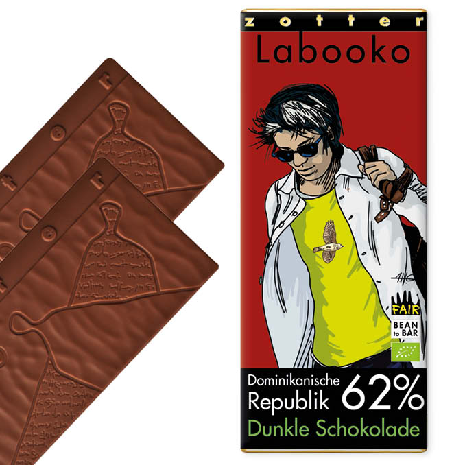 ZOTTER | »Labooko« Schokolade Dominikanische Republik 62% | BIO