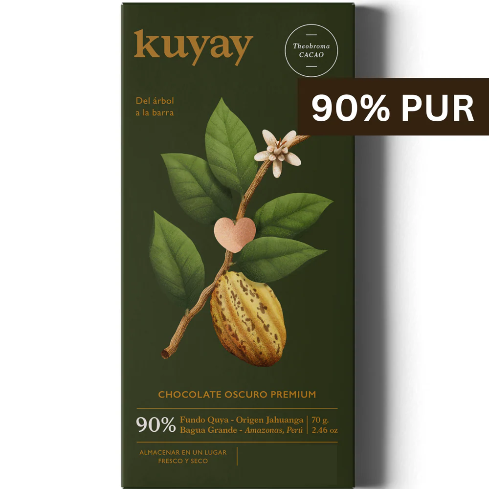 Peru Amazonas KUYAY Jahuanga Schokolade mit Trinitario-Kakao 90%