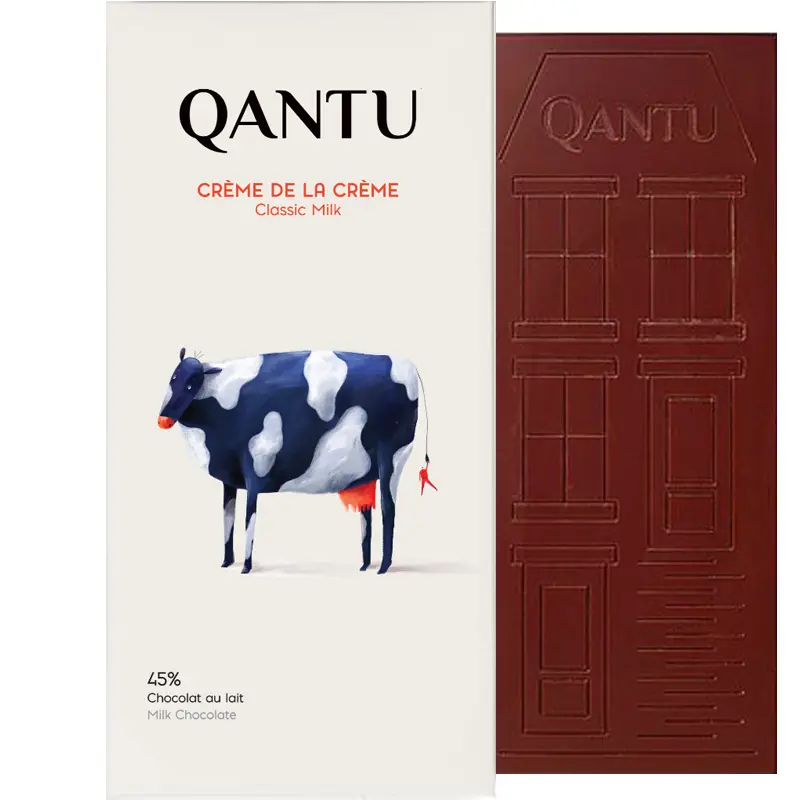 QANTU | Milchschokolade »Crème de la Crème« Piura Perou 45% | 50g Creme de la Creme Milchschokolade von Qantu Canada