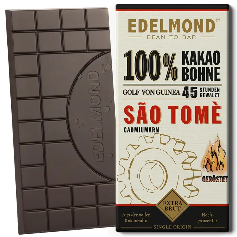 100 Prozent Schokolade Sao Tome von Edelmond