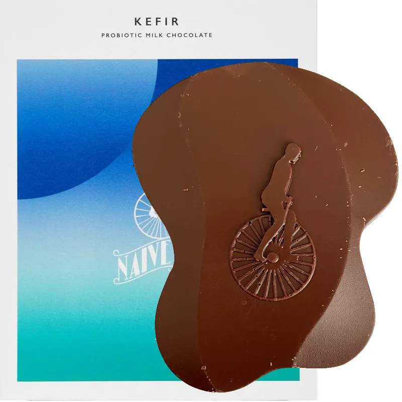 CHOCOLATE NAIVE | Milchschokolade »Kefir« 57% | 57g Milchschokolade mit Kefir von Chocolate Naive