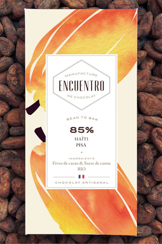 ENCUENTRO | Dunkle Schokolade »Haiti - Pisa« 85% | BIO | 75g 