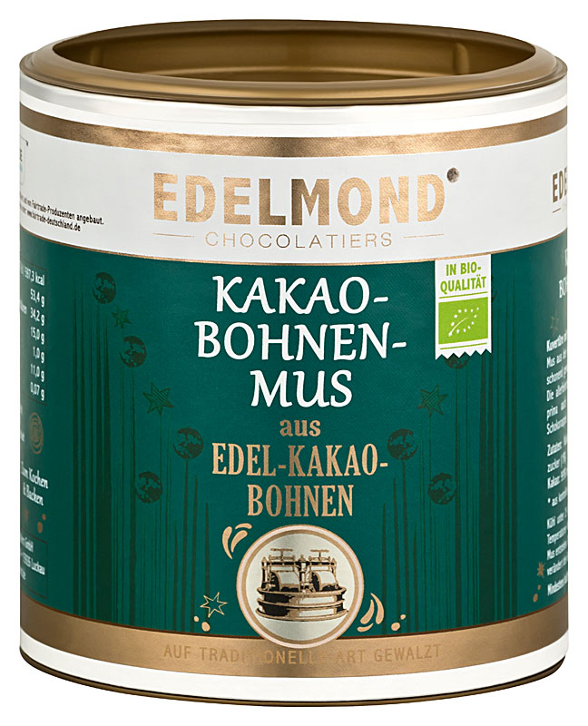 EDELMOND  »Kakaobohnenmus« aus Edelkakaobohnen | BIO | 250g MHD 24.10.2022