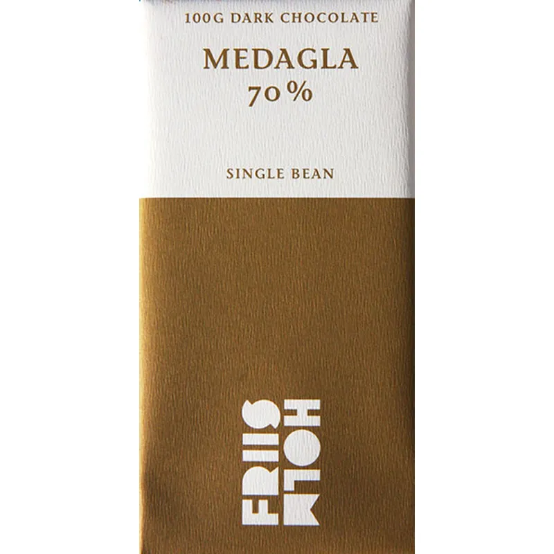 FRIIS-HOLM | Dunkle Schokolade »Medagla« Nicaragua 70% | 100g FRIIS-HOLM  Dunkle Schokolade Medagla