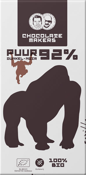 CHOCOLATE MAKERS | Dunkle Schokolade »Puur Noir« 92% CHOCOLATE MAKERS | Dunkle Schokolade »Puur Noir« 92%