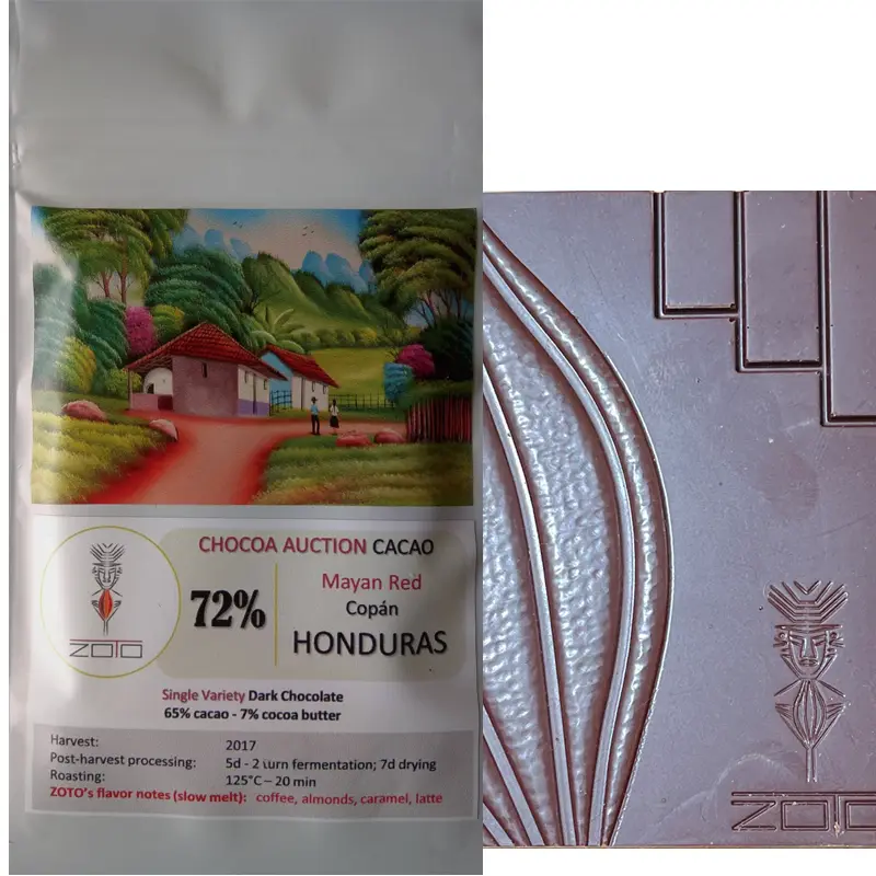 Honduras Schokolade mit 72% kakao