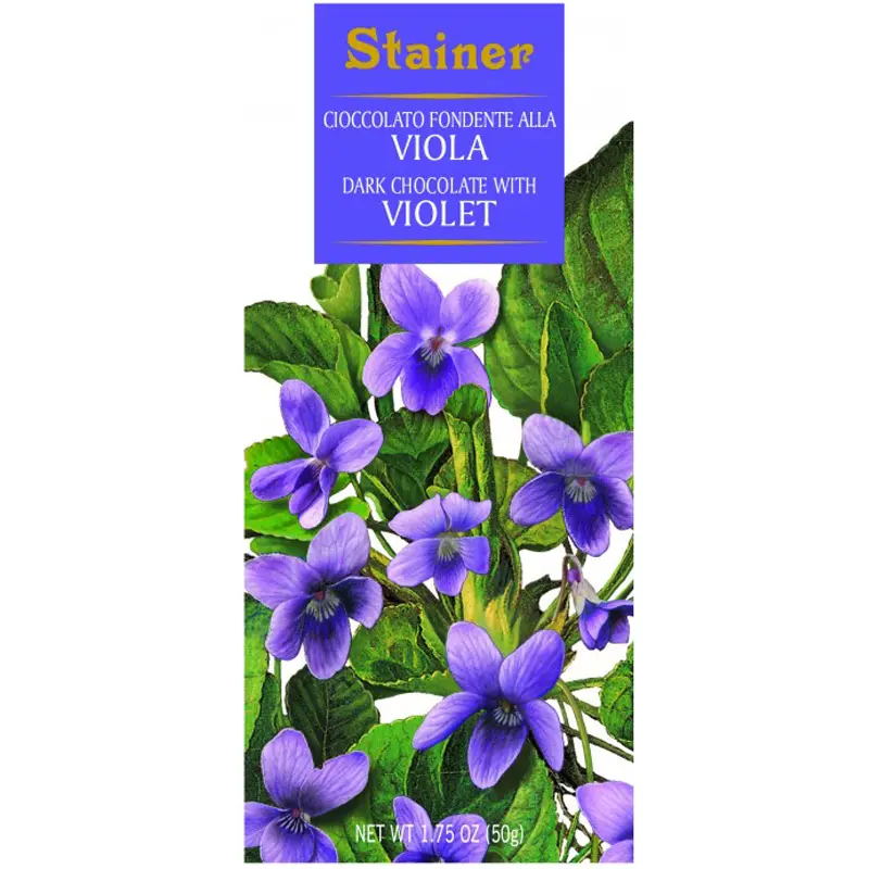 Stainer Italienische Schokolade mit Veilchen