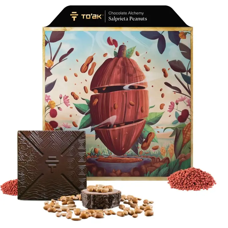 TO'AK | Schokolade »Chocolate Alchemy Salprieta Peanuts« 65% | 56g 
