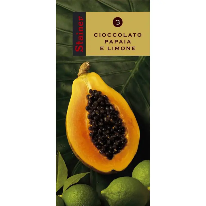 Stainer Italienische Schokolade mit Papaya